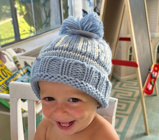 Lil Bro Bobble Hat: Baby (3-12 months)