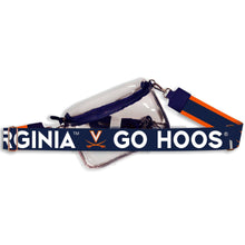  University of Virginia Clear Sling Bag with Logo Strap
