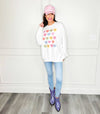 Multicolor Candy Heart Youth Sweatshirt