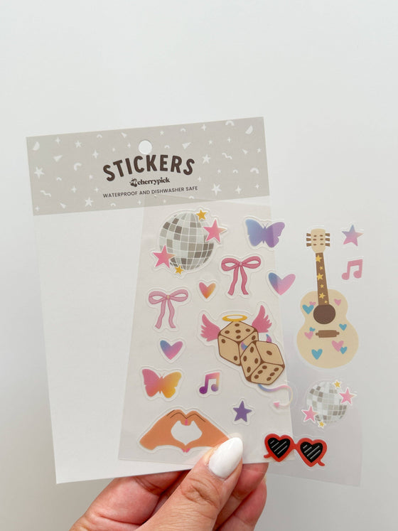 Taylor Swift Sticker Sheet