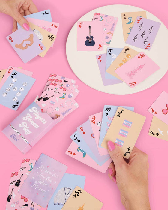 Players Gonna Play Cards - 54 playing cards, Era's Tour, Swiftie Gift, Game