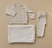  Sasha Knitted 2pc Set: Taupe set
