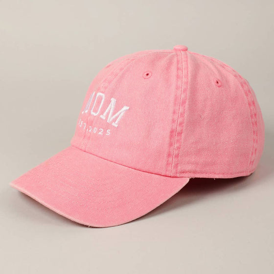 MOM EST.2025 Baseball Cap