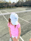 Tennis Bow Baseball Hat: Youth (2-7)
