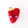 Plush Heart Rattle