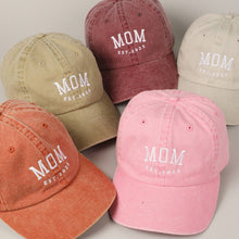  MOM EST.2025 Baseball Cap