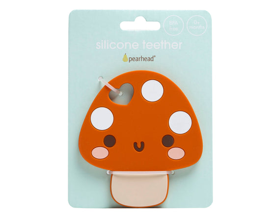 Mushroom Silicone Teether