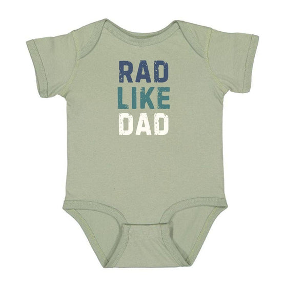 Rad Like Dad Short Sleeve Bodysuit