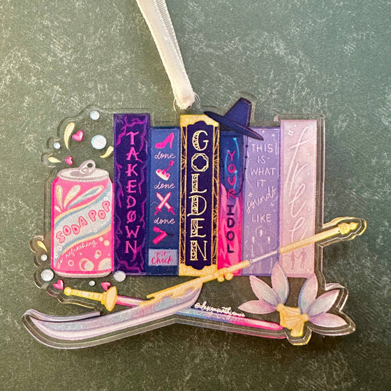 Kpop Demon Hunters Book Ornament