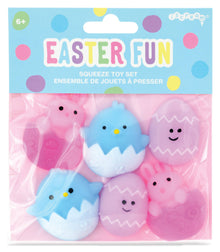  MINI EASTER SQUEEZE TOY SET