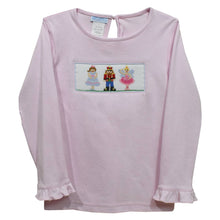  Nutcracker Smocked Long Sleeve Shirt