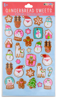  GINGERBREAD SWEETS STICKERS