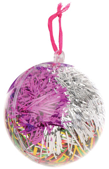  TINSEL ORNAMENT SCRUNCHIE SET