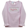 Big Sister Smocked Long Sleeve Shirt