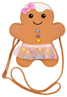  Gingerbread Sweetheart Crossbody Bag