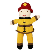  Fireman Knit Doll: 12" Plush