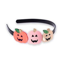  Triple Pumpkin Pastel Headband
