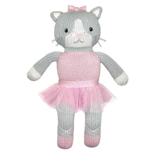  Ballarina Kitty Knit Doll 12"