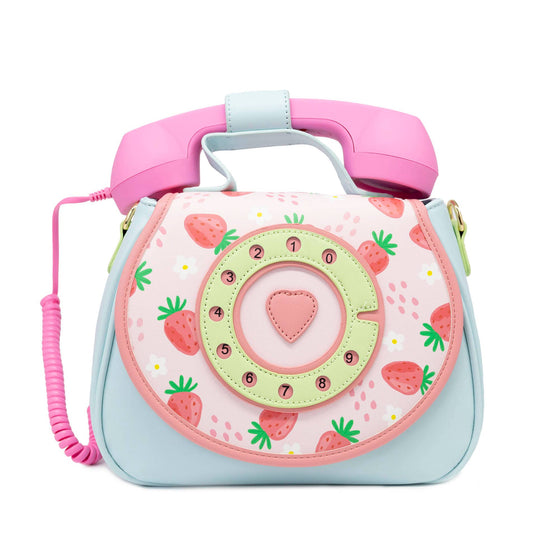 Ring Ring Phone Handbag - Strawberry Fields