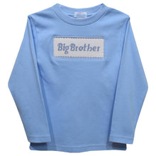  Big Brother Smocked Long Sleeve Shirt