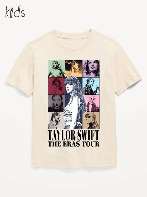 Kids Taylor's Eras Tour Graphic Tee