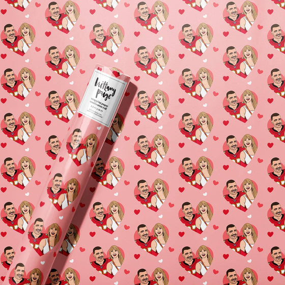 Taylor Travis Love Wrapping Paper