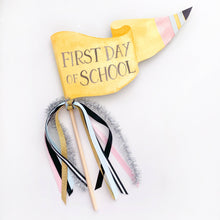  First Day of School Party Pennant