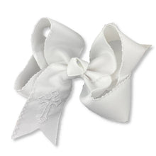  Cross Hair Bow with Moonstitch