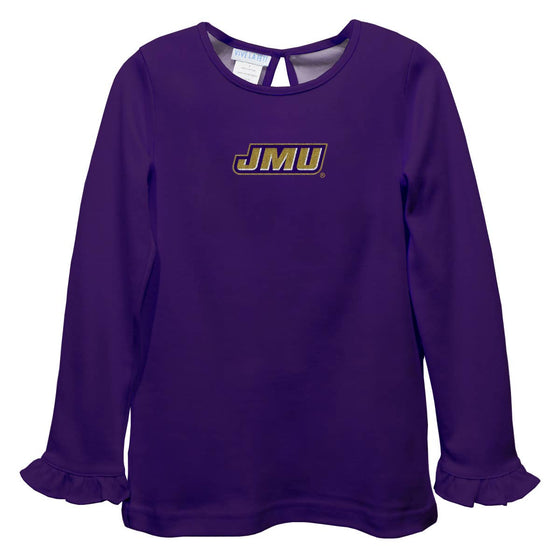 JMU Dukes Embroidered Long Sleeve Shirt
