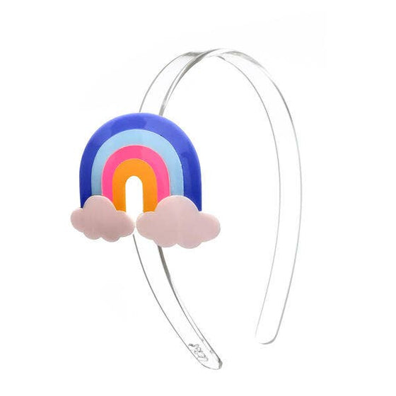 Rainbow & Clouds Headband