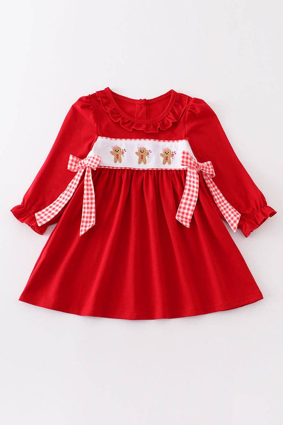 Gingerbread Embroidered Dress
